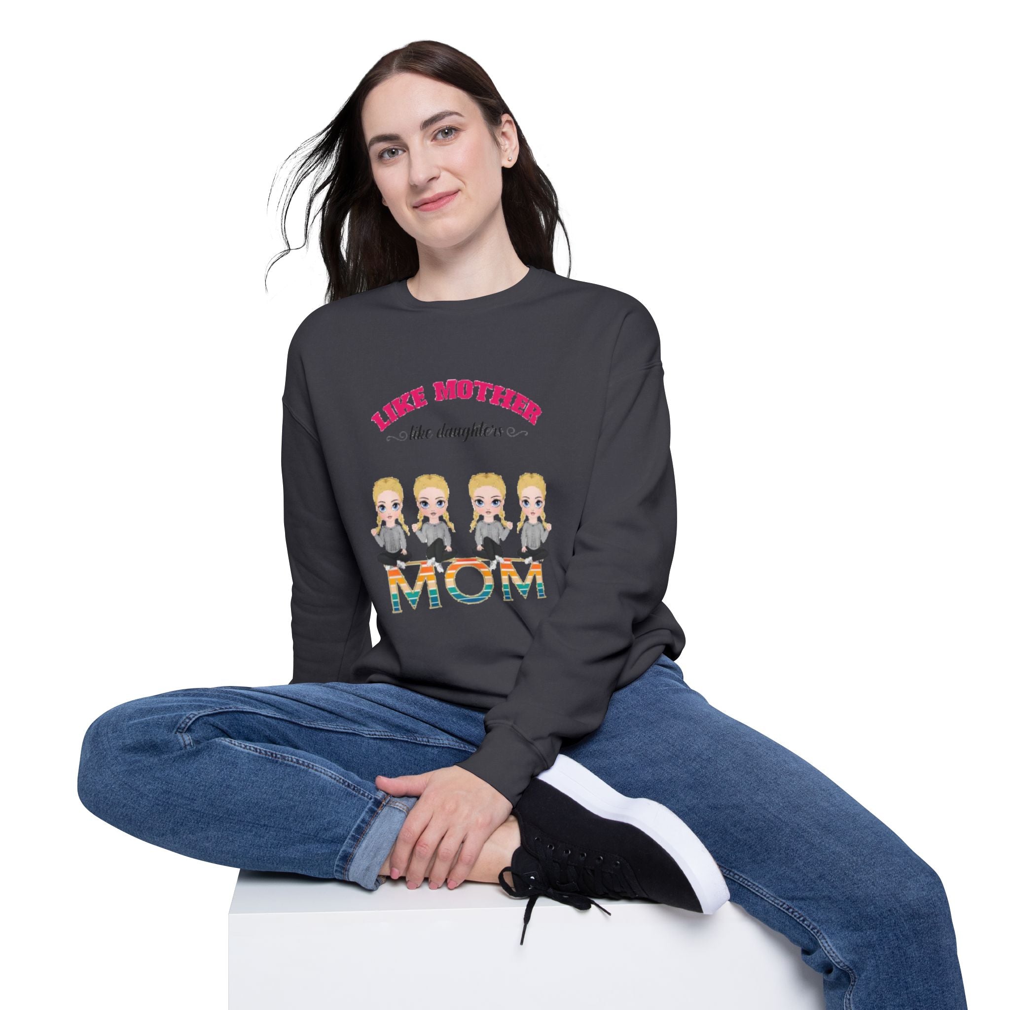 Like Mother like Daughters | Unisex Drop Shoulder Sweatshirt